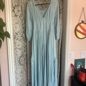 Light Blue Women's Free people Maxi Dress